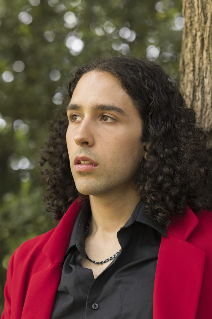 A shoot in my first Lysander costume (for Midsummer Night's Dream 2025)