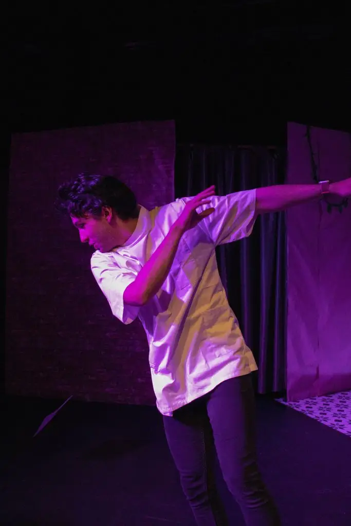 Jay Puranik as the Dentist Orin Scrivello in Little Shop of Horrors