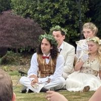 Jay Puranik as Lysander in A Midsummer Night's Dream